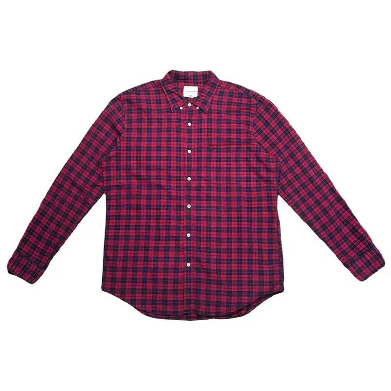 AMERICAN EAGLE 체크 셔츠 레드 XL 2