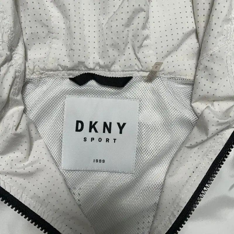 DKNY 윈드러너 바람막이 자켓 화이트 S 7