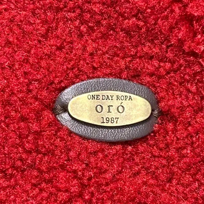 ORO 레드 플리스 자켓 M 3