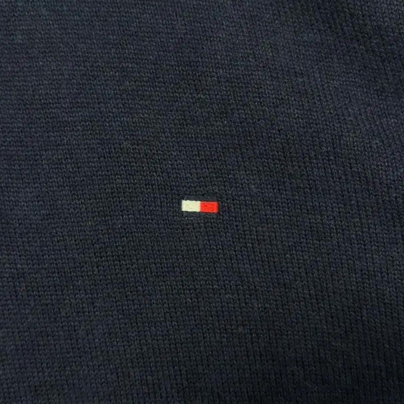 TOMMY HILFIGER 하프 집업 니트 네이비 M 3