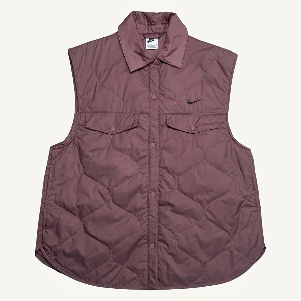 NIKE 에센셜 퀄팅 조끼 핑크 L 1