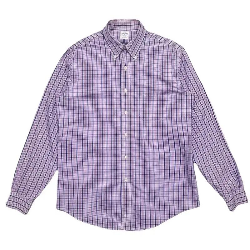 BROOKS BROTHERS 체크 셔츠 M 2