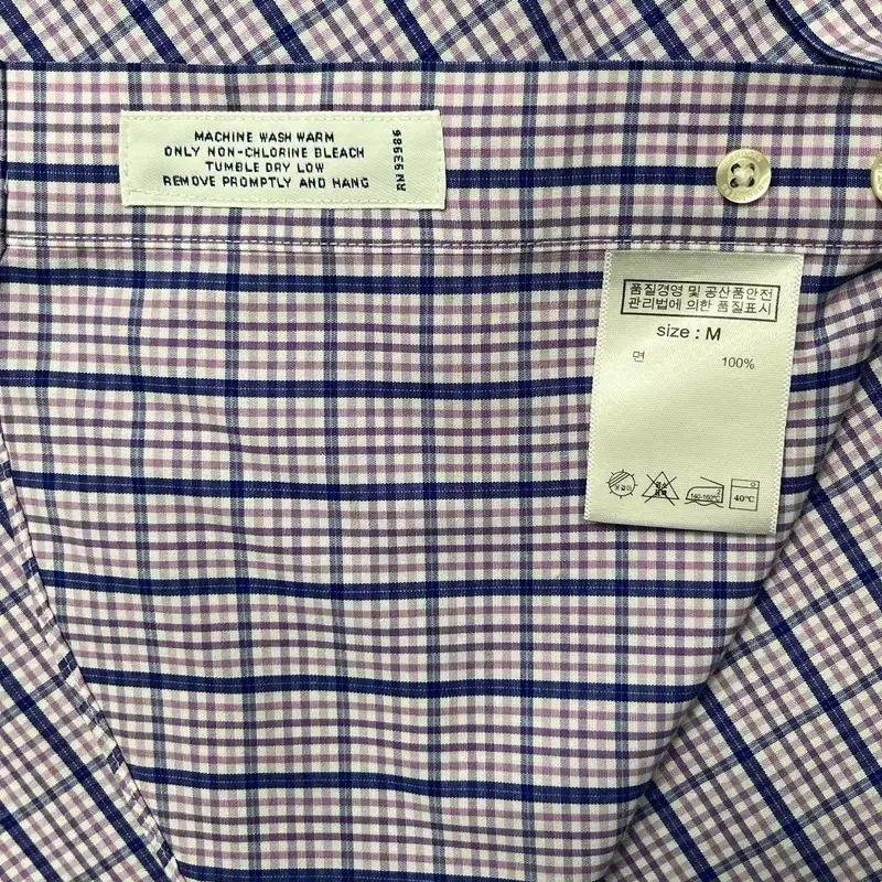 BROOKS BROTHERS 체크 셔츠 M 6