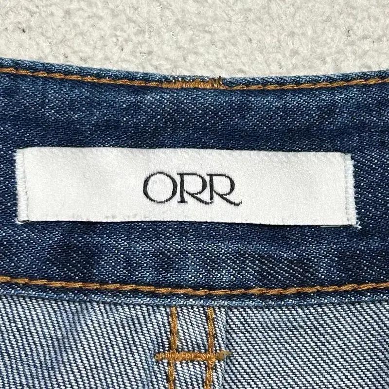 ORR 코튼 데님 와이드 팬츠 M 6