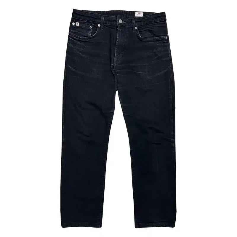 EDWIN 일본판 블랙 데님 팬츠 33 2