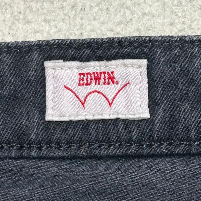 EDWIN 일본판 블랙 데님 팬츠 33 6
