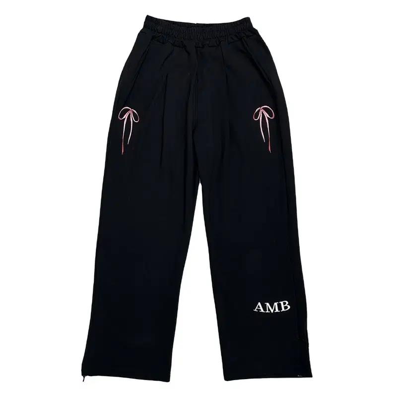 앰블러 리본 투웨이 팬츠 AP801 블랙 M 2
