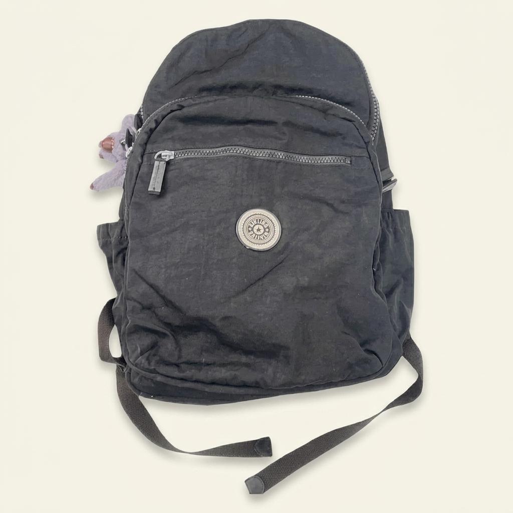 KIPLING 블랙 빅백팩 1