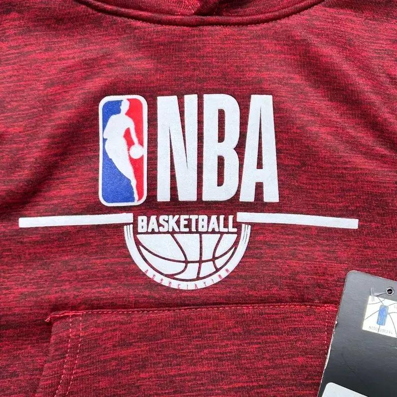 [새제품] NBA 키즈 버건디 후드티 S (4) 3