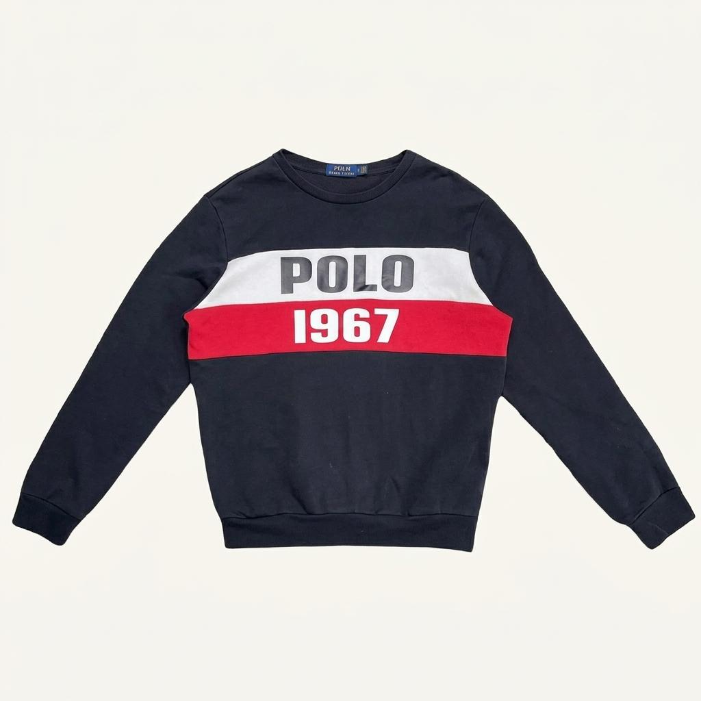 RALPH LAUREN 1967로고 프린팅 맨투맨 M 1