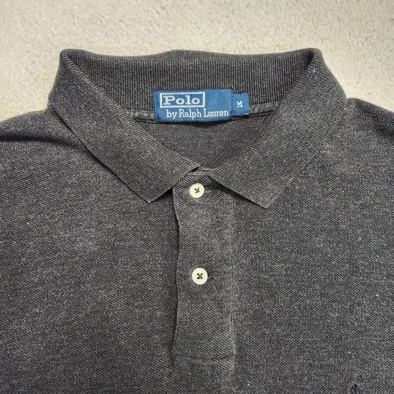 RALPH LAUREN 카라 긴팔티 그레이 M 5