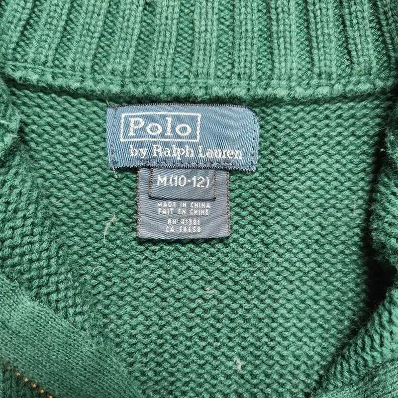 RALPH LAUREN 보이즈 하프집업 니트 M(10-12) 8