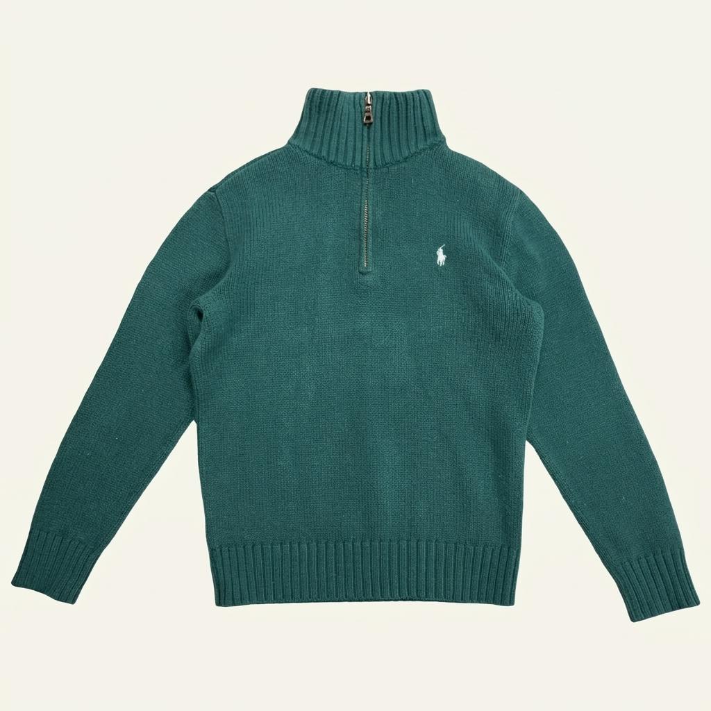 RALPH LAUREN 보이즈 하프집업 니트 M(10-12) 1