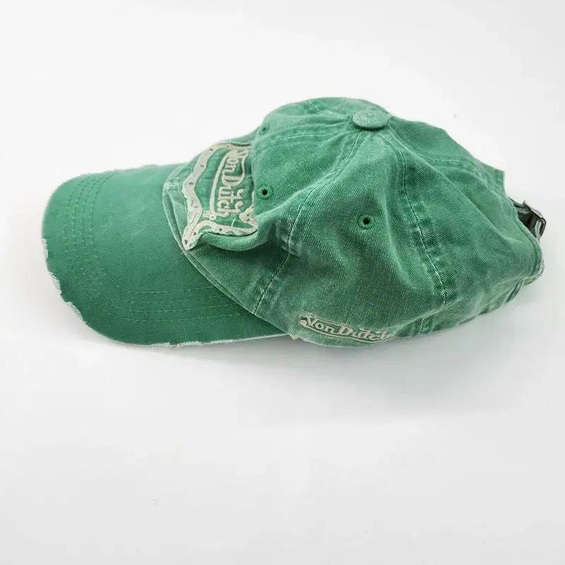 VON DUTCH 프린팅 그린 볼 캡 4
