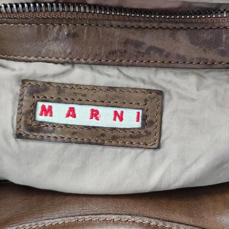 MARNI 멀티컬러 패브릭 벌룬 호보백 7