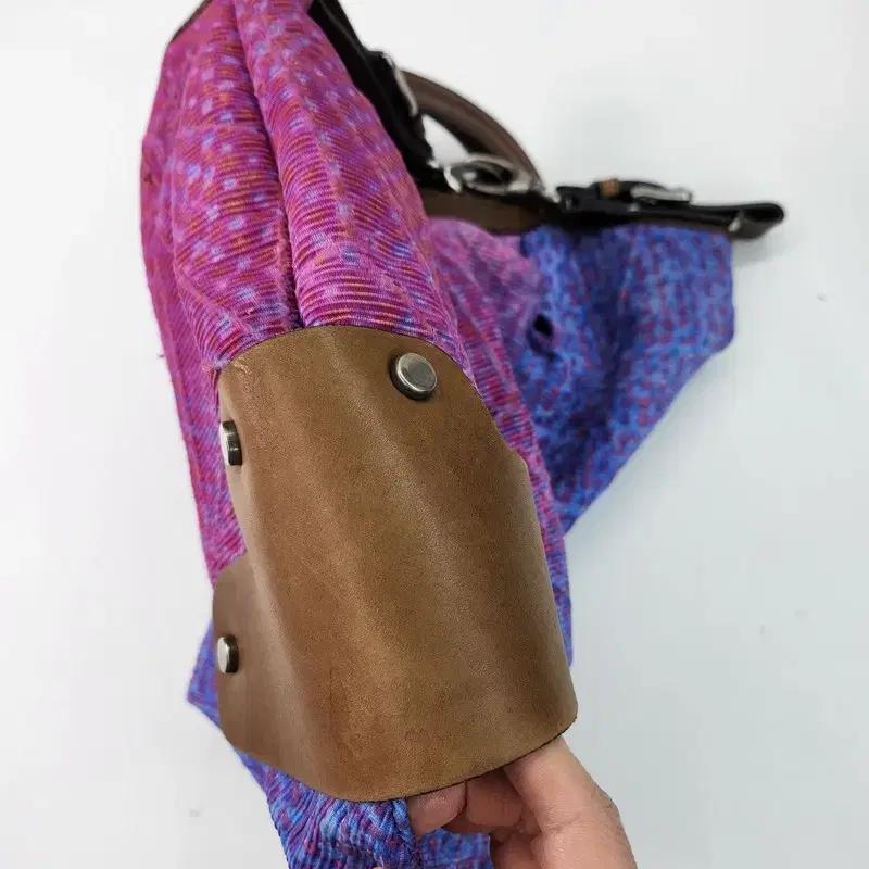 MARNI 멀티컬러 패브릭 벌룬 호보백 4