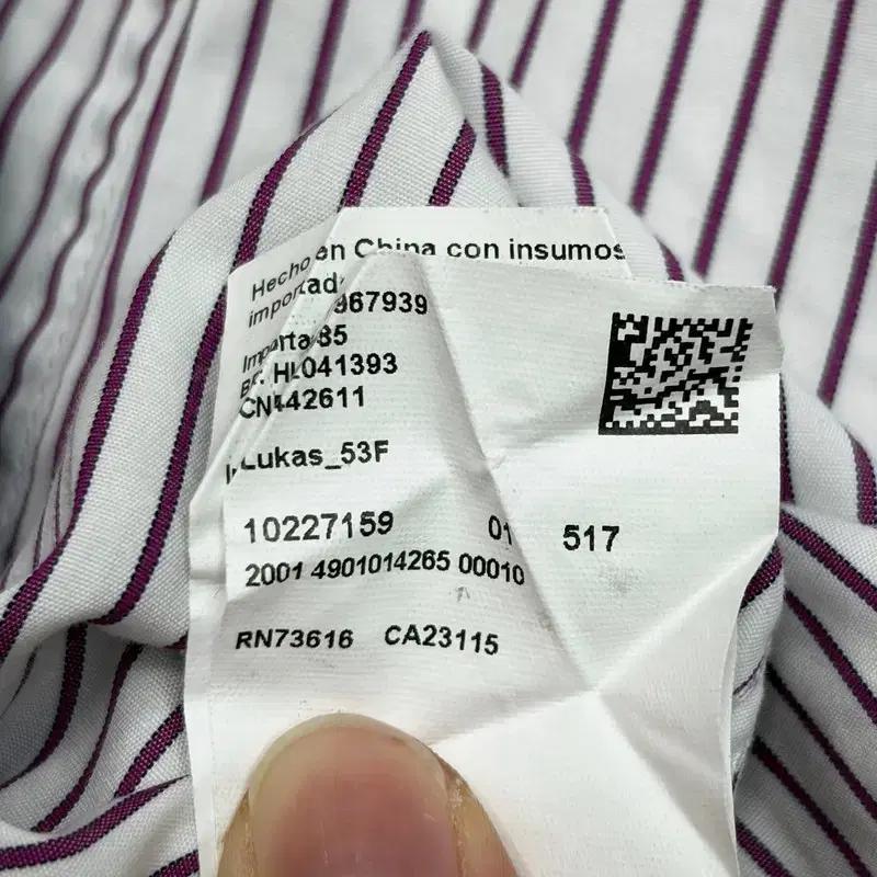 HUGO BOSS 레귤러핏 스트라이프 드레스 셔츠 L 8