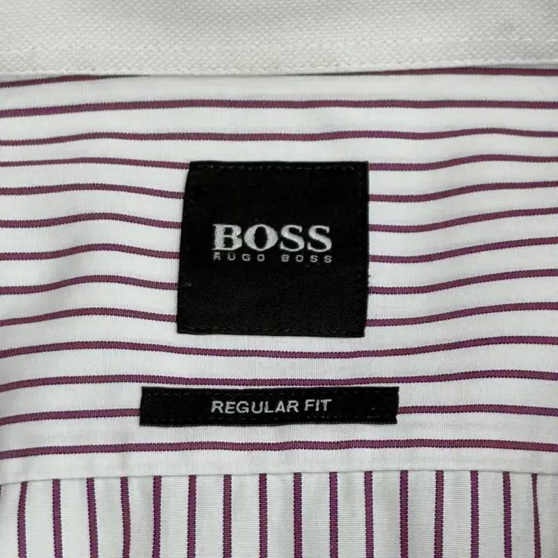 HUGO BOSS 레귤러핏 스트라이프 드레스 셔츠 L 6