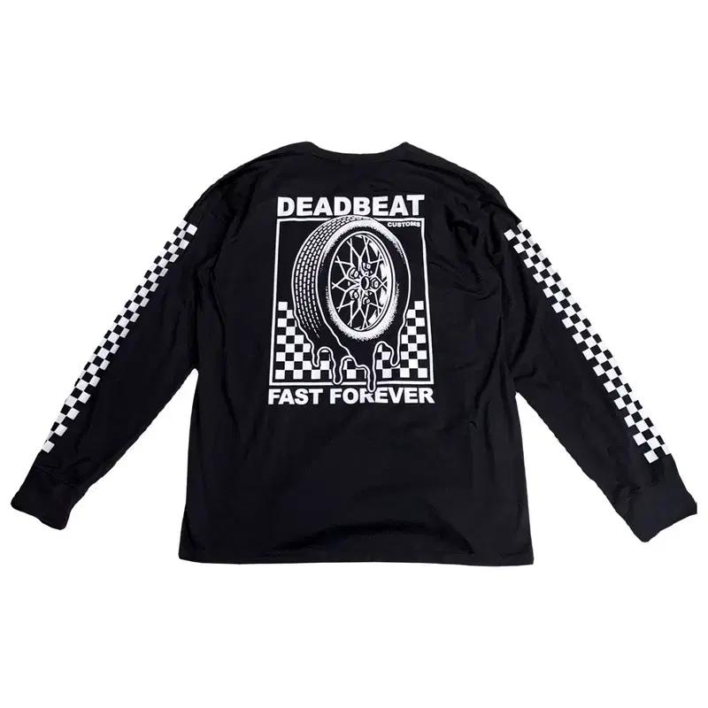 DEADBEAT 커스텀즈 그래픽 롱슬리브 2XL 6
