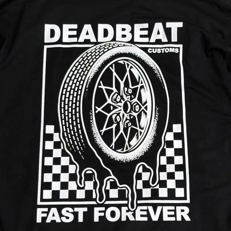 DEADBEAT 커스텀즈 그래픽 롱슬리브 2XL 5