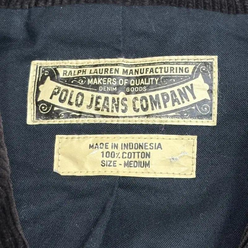 POLO 진스 코듀로이 더블 블레이저 자켓 M 5