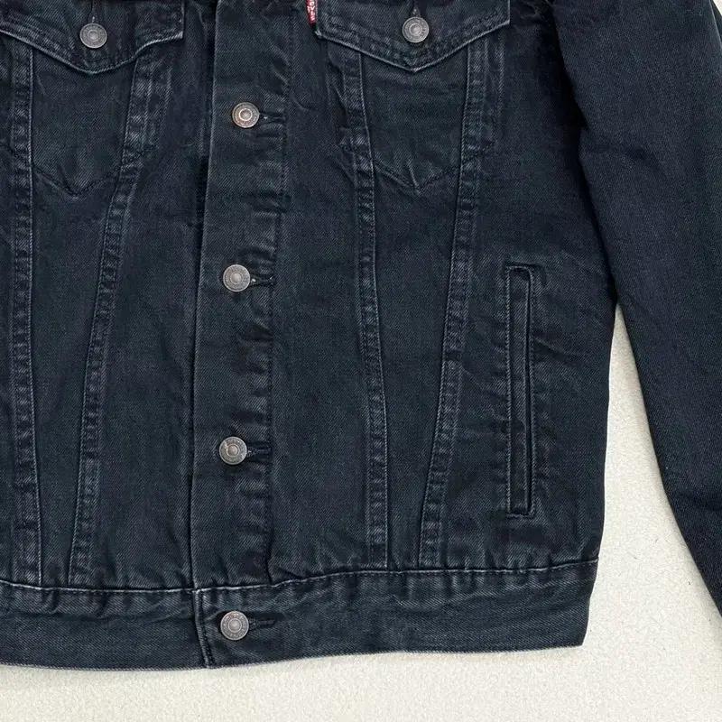 LEVI'S 블랙 트러커 자켓 S 3