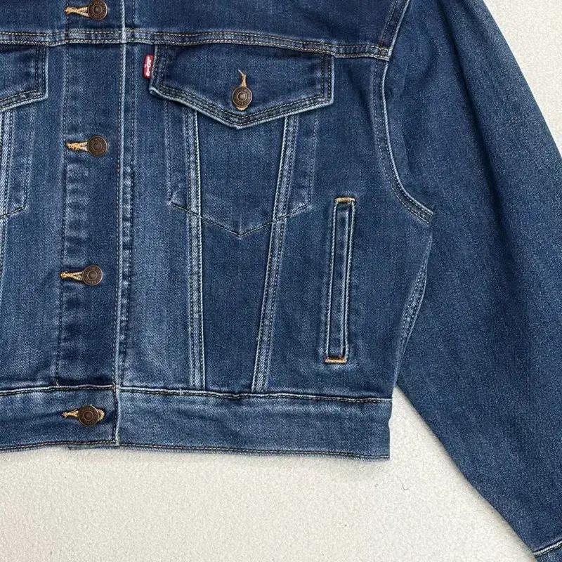 LEVI'S BIG E 슈렁큰 트러커 자켓 S 3