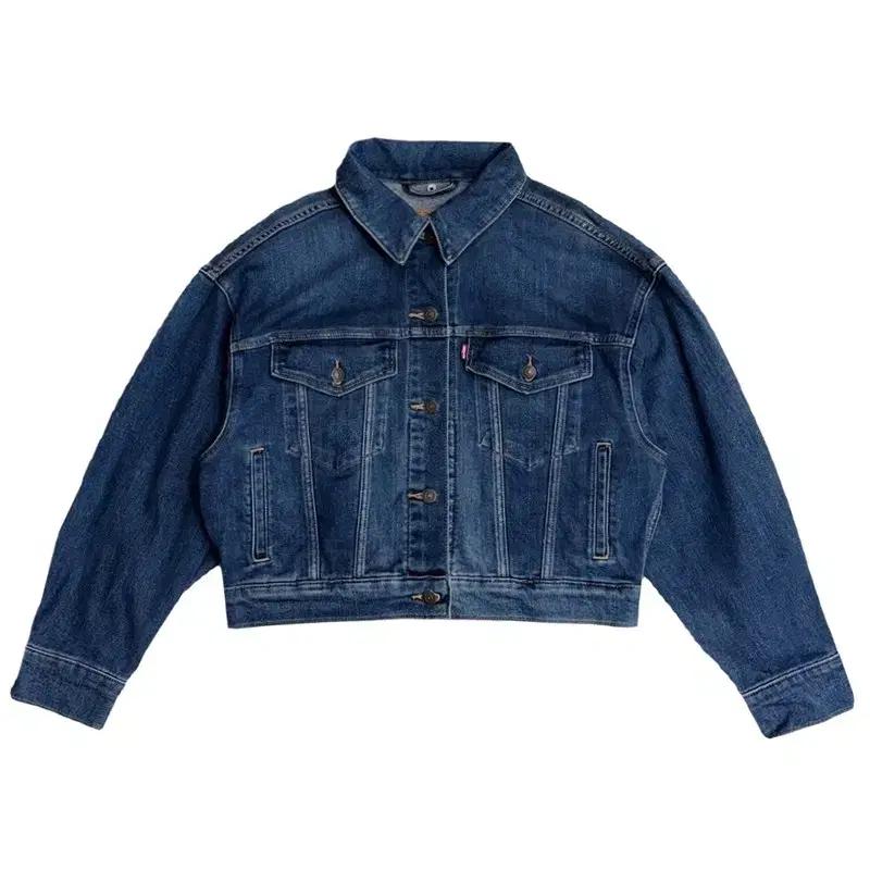 LEVI'S BIG E 슈렁큰 트러커 자켓 S 2