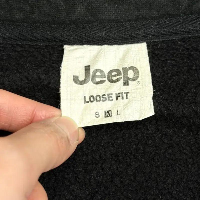 JEEP 하프집업 루즈핏 맨투맨 M 5