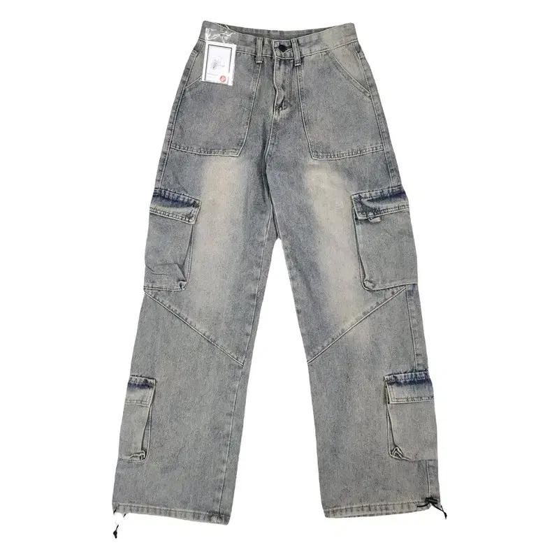 (새상품) MOMO TIDE 카고 데님팬츠 M 25 2