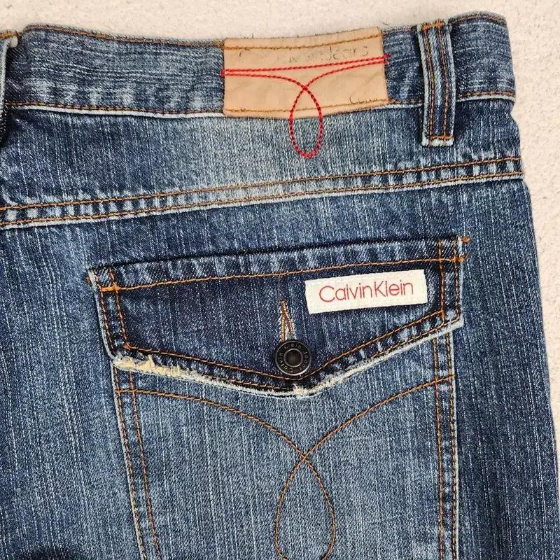 CALVIN KLEIN 부츠컷 데님 팬츠  40 6