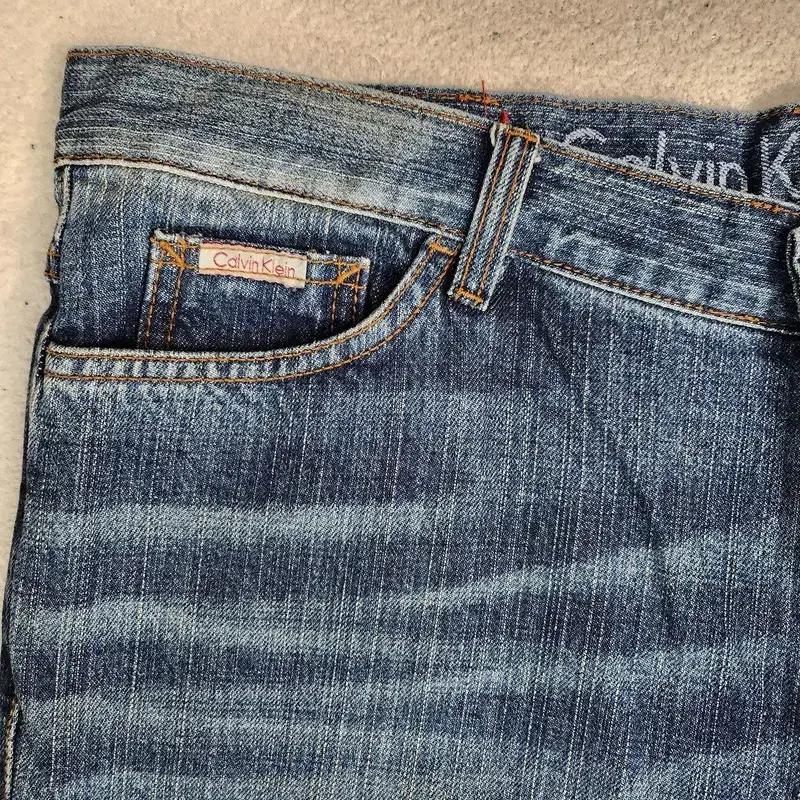 CALVIN KLEIN 부츠컷 데님 팬츠  40 4