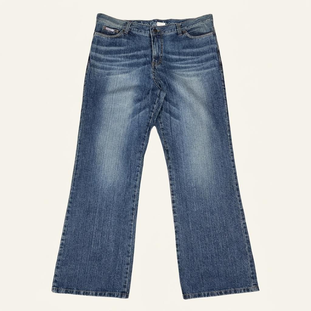 CALVIN KLEIN 부츠컷 데님 팬츠  40 1