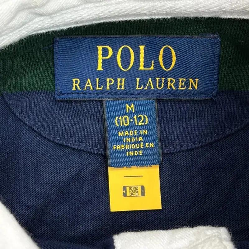 POLO 키즈 스트라이프 럭비티 M (10-12) 5