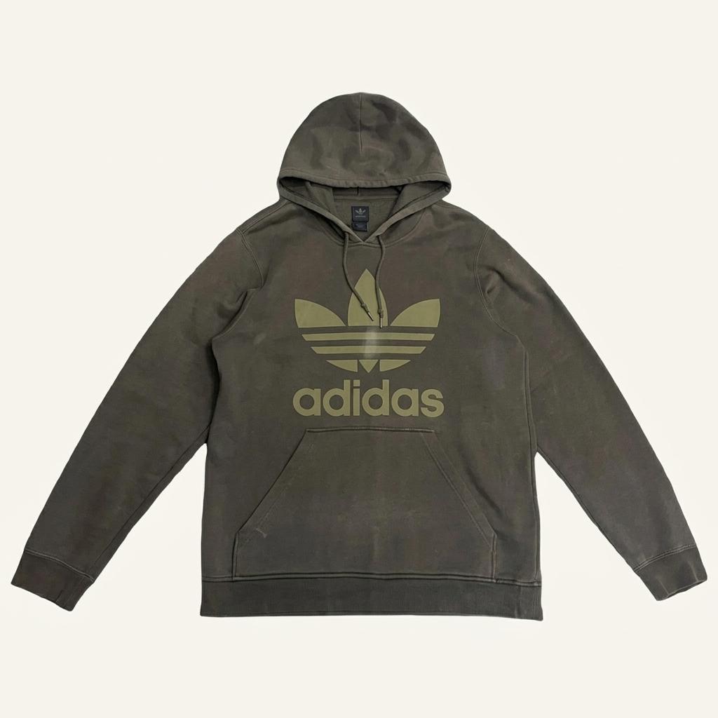 ADIDAS 올드스쿨 트레포일 빅로고 후디 100 1