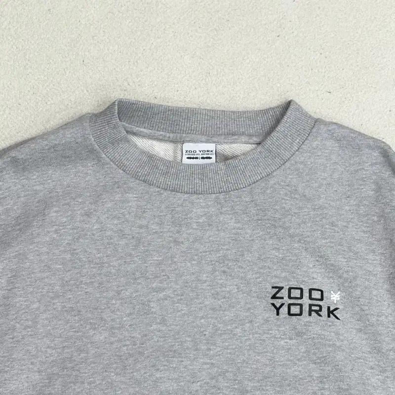 ZOO YORK 그레이 스웨트셔츠 L 4