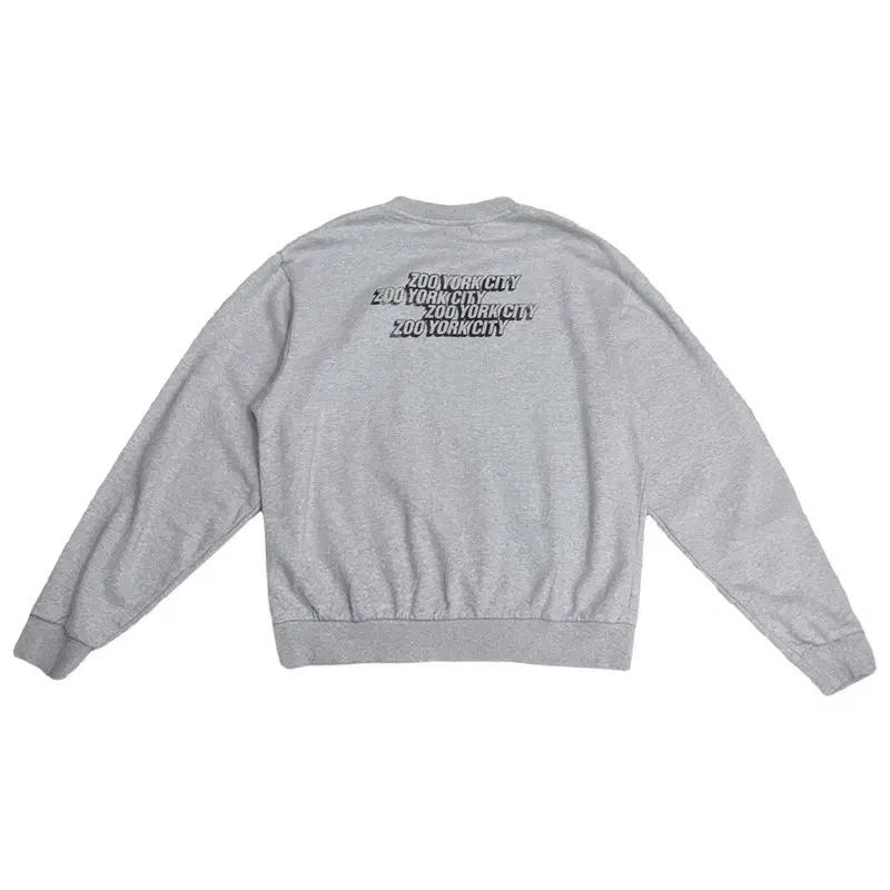 ZOO YORK 그레이 스웨트셔츠 L 10