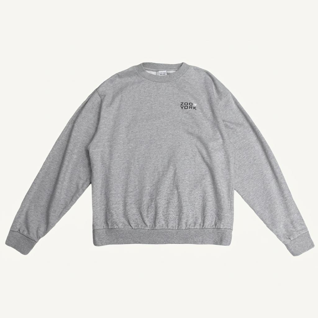 ZOO YORK 그레이 스웨트셔츠 L 1