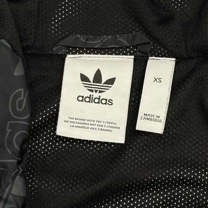 ADIDAS 모노그램 유로파 윈드 브레이커 XS 6
