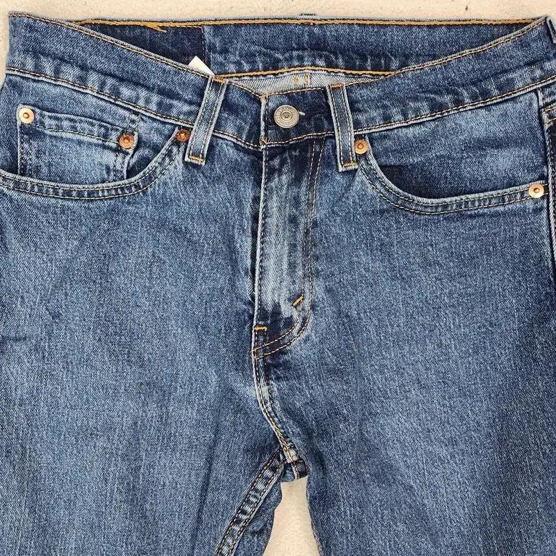 LEVI'S 505 레귤러 스트레이트 청바지 Women W28 L32 3