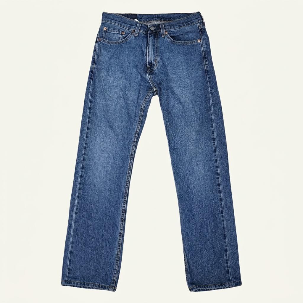 LEVI'S 505 레귤러 스트레이트 청바지 Women W28 L32 1
