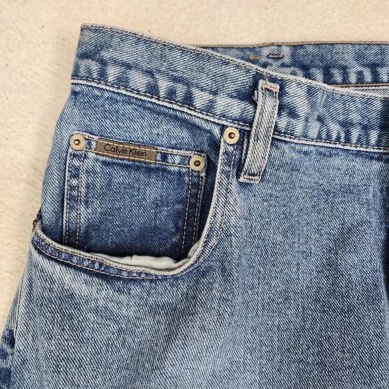 CALVIN KLEIN 와이드레그 청바지 Men 36 4