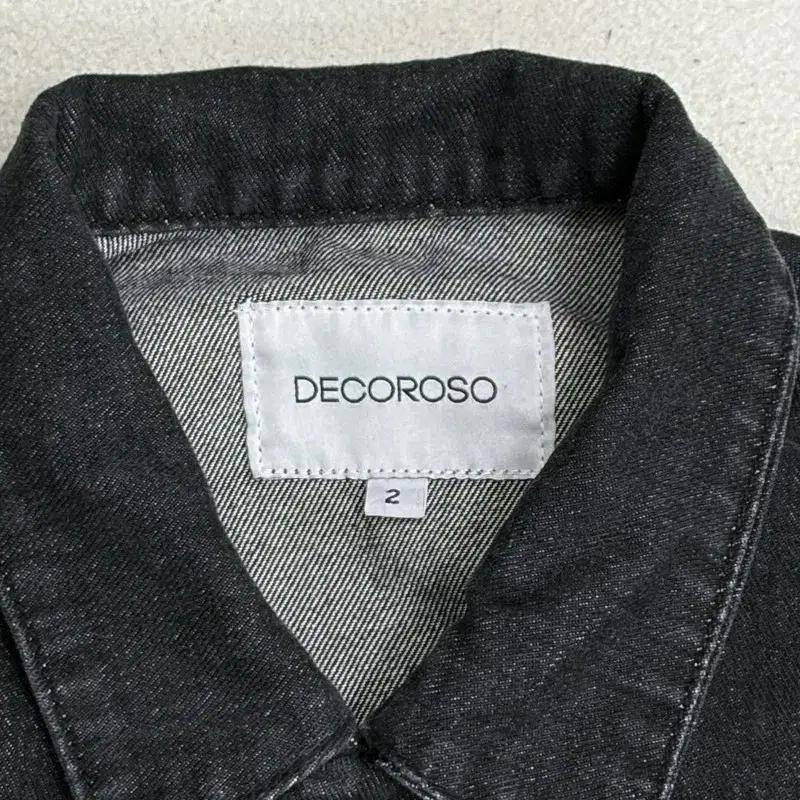 DECOROSO 다트 워싱 데님 트러커 자켓 2 5
