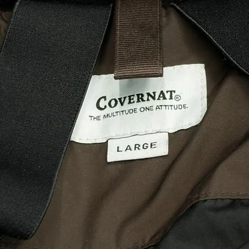 COVERNAT 구스다운 스톰 파카 L 7