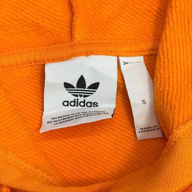 ADIDAS 오버사이즈 트레포일 후디 S 5