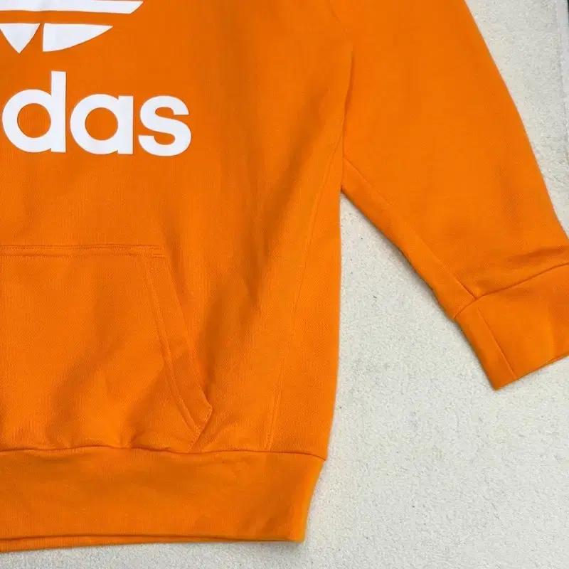 ADIDAS 오버사이즈 트레포일 후디 S 3