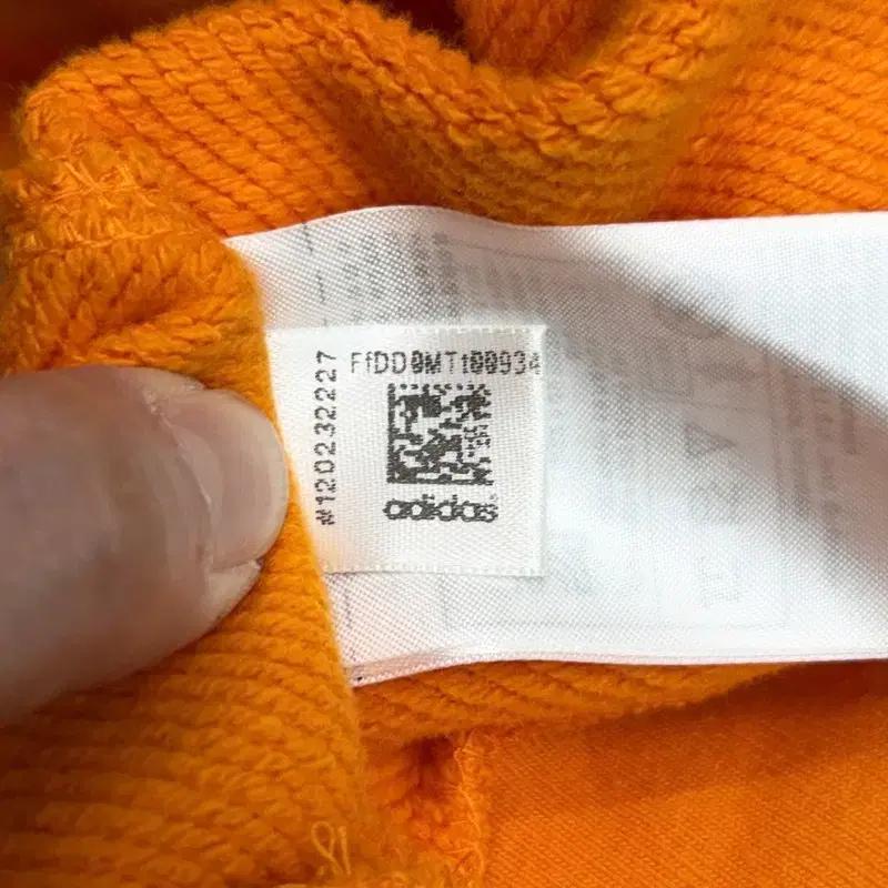 ADIDAS 오버사이즈 트레포일 후디 S 8