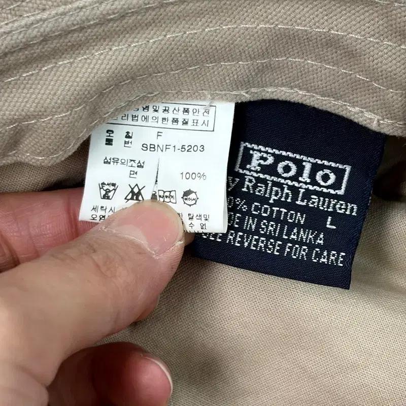 POLO 코튼 버킷 햇 4