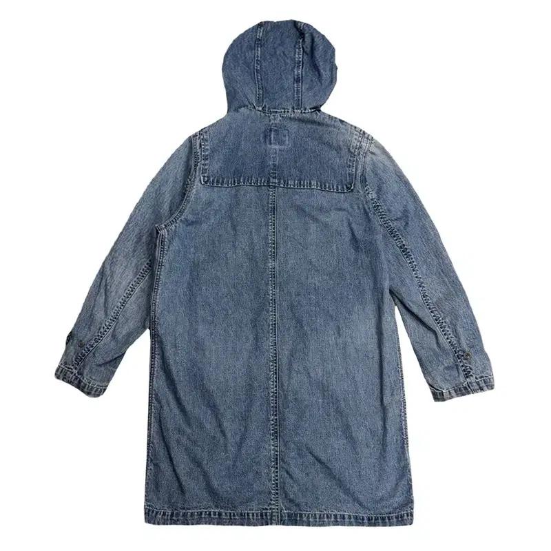 RALPH LAUREN 데님 롱 후드 야상 S 9