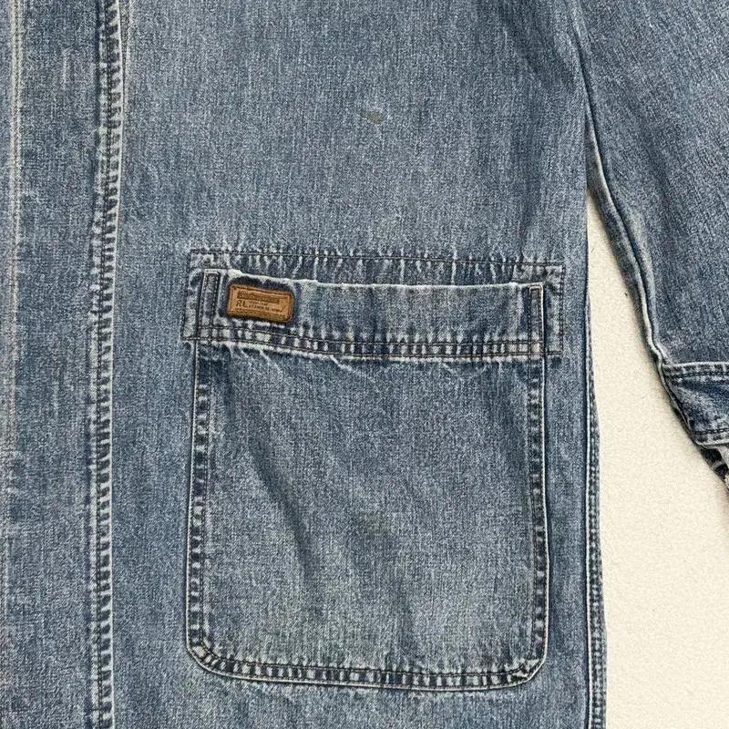 RALPH LAUREN 데님 롱 후드 야상 S 3